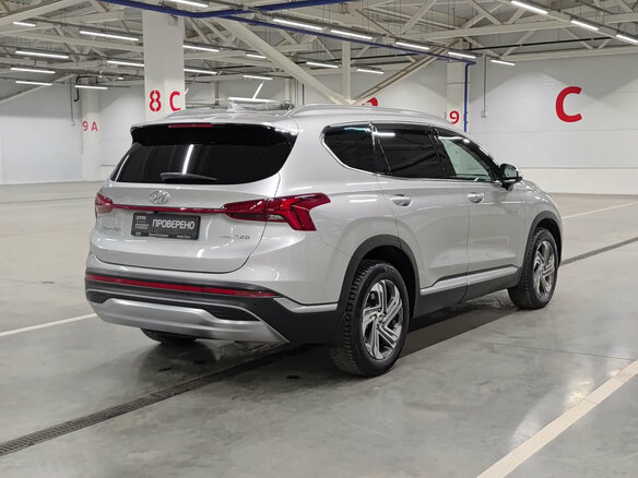 2021 Hyundai Santa Fe IV Рестайлинг, серый, 3660000 рублей - вид 5