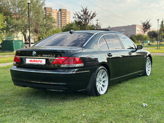 2006 BMW 7 серии Long 750Li IV (E65/E66) Рестайлинг, чёрный, 2630000 рублей, вид 4