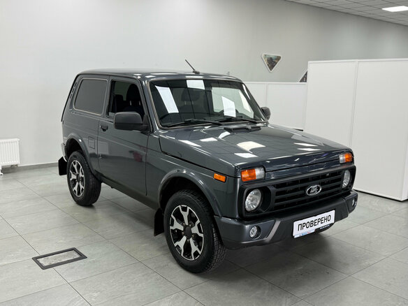 2020 Lada (ВАЗ) 2121 (4x4) Urban I Рестайлинг (2020), серый - вид 2