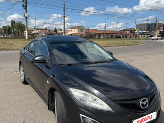 2012 Mazda 6 II (GH) Рестайлинг, чёрный, 1290000 рублей, вид 2