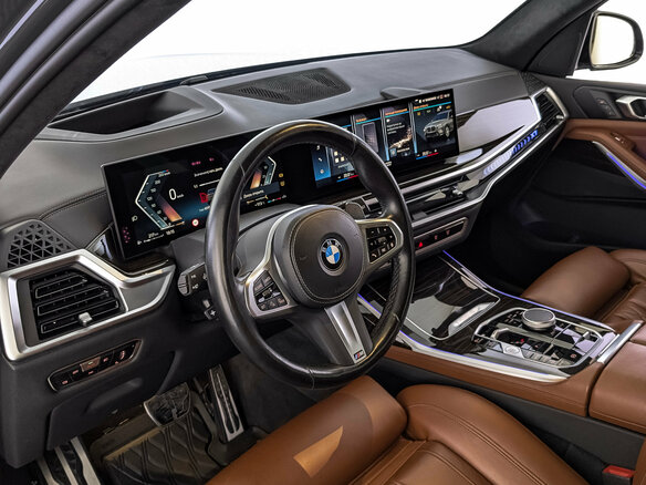 2023 BMW X7 40d I (G07) Рестайлинг, серый, 11350000 рублей - вид 15
