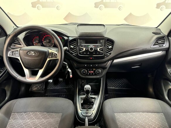 2017 Lada (ВАЗ) Vesta SW I, синий, 895000 рублей - вид 12