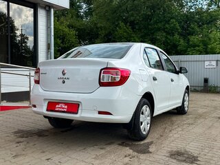 2014 Renault Logan II, белый, 489000 рублей, вид 3
