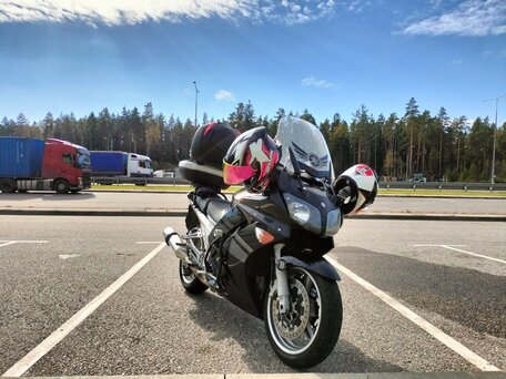 2008 Yamaha FJR1300, чёрный, 530000 рублей, вид 2