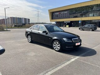 2011 Mercedes-Benz C-Класс 200 III (W204) Рестайлинг, чёрный, 1280000 рублей, вид 3