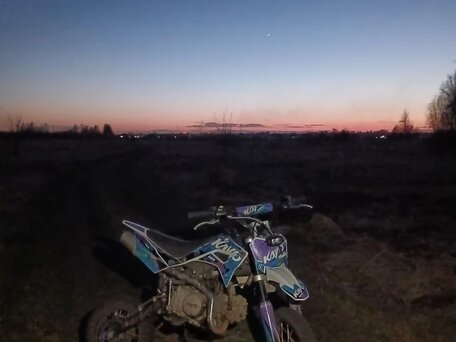 2024 Kayo Mini KMB YX125EM, фиолетовый, 70000 рублей, вид 3