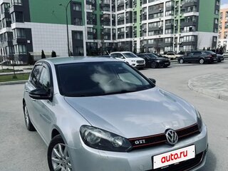 2012 Volkswagen Golf VI, серебристый, 999000 рублей, вид 4