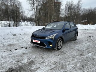 2021 Kia Rio X IV Рестайлинг, синий, 1600000 рублей, вид 1