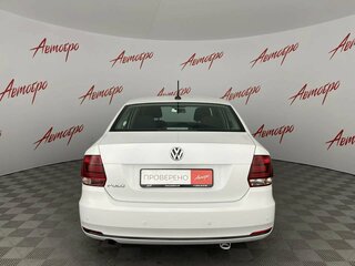 2018 Volkswagen Polo V Рестайлинг, белый, 1030000 рублей, вид 4