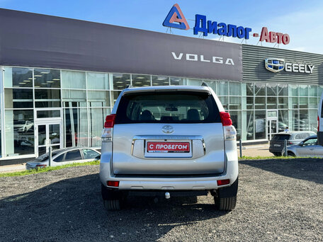 2012 Toyota Land Cruiser Prado 150 Series, серебристый, 2450000 рублей, вид 4