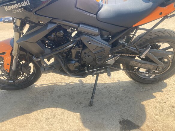 2013 Kawasaki Versys 650, чёрный, 450000 рублей - вид 13