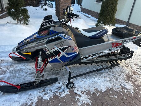 2012 Polaris 800 PRO-RMK, голубой, 600000 рублей, вид 4