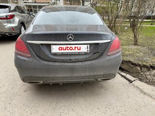 2019 Mercedes-Benz C-Класс 180 IV (W205) Рестайлинг, синий, 2450000 рублей, вид 3