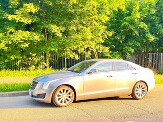 2017 Cadillac ATS I Рестайлинг, серый, 1690000 рублей, вид 1