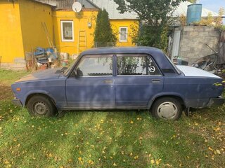 2007 Lada (ВАЗ) 2107, синий, 110000 рублей, вид 4