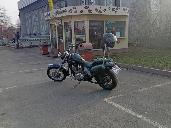1998 Honda Steed 400, чёрный, 330000 рублей - вид 5