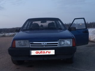 2000 Lada (ВАЗ) 21099, серебристый, 100000 рублей, вид 1