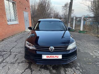 2015 Volkswagen Jetta VI Рестайлинг, чёрный, 700000 рублей, вид 1