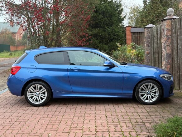 2015 BMW 1 серии 116i II (F20/F21) Рестайлинг, синий, 2150000 рублей - вид 3