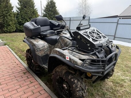 2013 Yamaha Grizzly 550, серый, 810000 рублей, вид 2