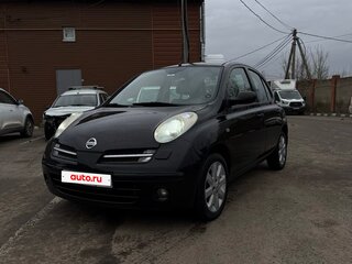 2006 Nissan Micra III (K12), чёрный, 570000 рублей, вид 1