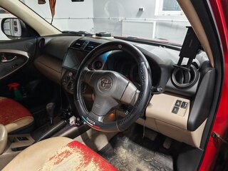 2007 Toyota Vanguard, красный, 1350000 рублей, вид 5