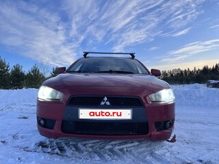 2008 Mitsubishi Lancer X, красный, 750000 рублей, вид 2
