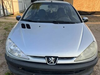 2000 Peugeot 206, серебристый, 160000 рублей, вид 1