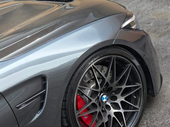 2019 BMW M4 Competition Package F82/F83 Рестайлинг, серый - вид 6