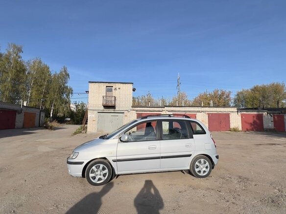 2006 Hyundai Matrix I Рестайлинг, серебристый, 500000 рублей - вид 8