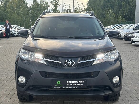 2014 Toyota RAV4 IV (XA40), чёрный, 1620000 рублей - вид 1