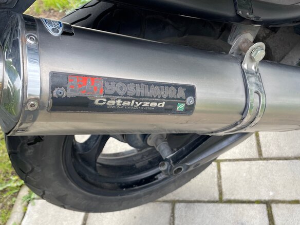 2003 Yamaha TMAX, чёрный, 270000 рублей - вид 9