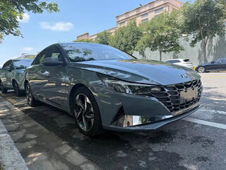 2022 Hyundai Elantra VII (CN7), серебристый, 1513000 рублей, вид 2
