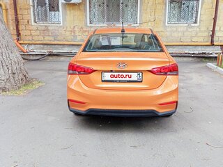 2018 Hyundai Solaris II, оранжевый, 980000 рублей, вид 1