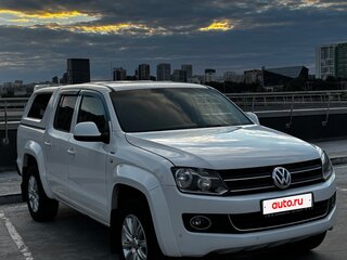 2013 Volkswagen Amarok Double Cab full-time I, белый, 1850000 рублей, вид 3