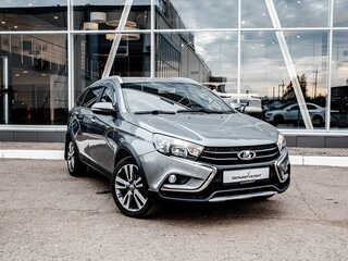 2018 Lada (ВАЗ) Vesta SW Cross I, серый, 1000000 рублей, вид 5