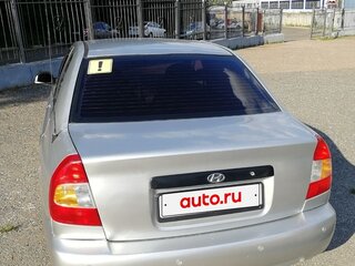 2007 Hyundai Accent ТагАЗ II, серебристый, 340000 рублей, вид 5