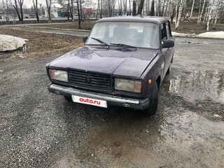 2002 Lada (ВАЗ) 2107, фиолетовый, 105000 рублей, вид 3