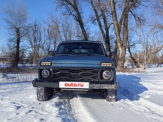2011 Lada (ВАЗ) 2121 (4x4) I Рестайлинг, синий, 350000 рублей, вид 2