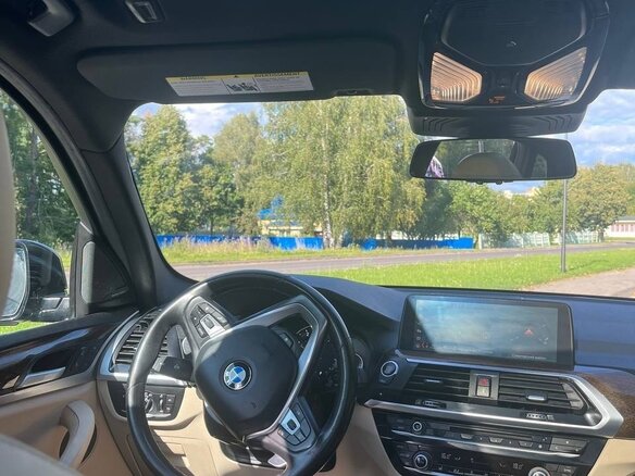 2019 BMW X3 30i xDrive III (G01), чёрный, 2541978 рублей - вид 24