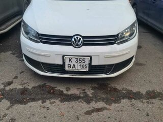 2010 Volkswagen Touran I Рестайлинг, белый, 840000 рублей, вид 1