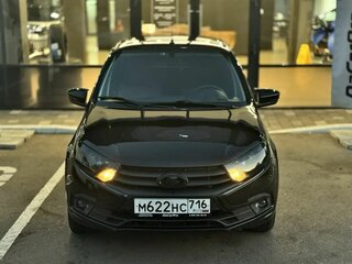2022 Lada (ВАЗ) Granta I Рестайлинг, чёрный, 645000 рублей, вид 2