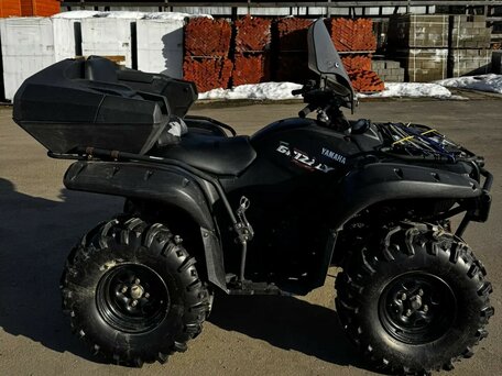 2008 Yamaha Grizzly 700, чёрный, 800000 рублей, вид 1