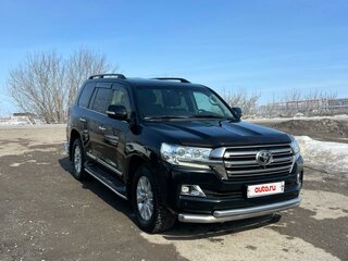 2016 Toyota Land Cruiser 200 Series Рестайлинг 2, чёрный, 5700000 рублей, вид 2