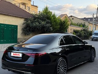 2022 Mercedes-Benz S-Класс 450 Long 4MATIC VII (W223), чёрный, 9550000 рублей, вид 5