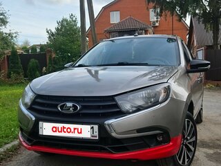 2020 Lada (ВАЗ) Granta I Рестайлинг, серебристый, 490000 рублей, вид 1