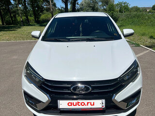 2023 Lada (ВАЗ) Vesta I Рестайлинг (NG), белый, 1300000 рублей, вид 3