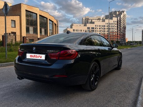 2018 BMW 4 серии Gran Coupe 430i xDrive F32/F33/F36 Рестайлинг, синий, 2490000 рублей, вид 4