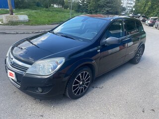 2008 Opel Astra H Рестайлинг, чёрный, 380000 рублей, вид 3