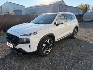 2021 Hyundai Santa Fe IV Рестайлинг, белый, 3700000 рублей, вид 1
